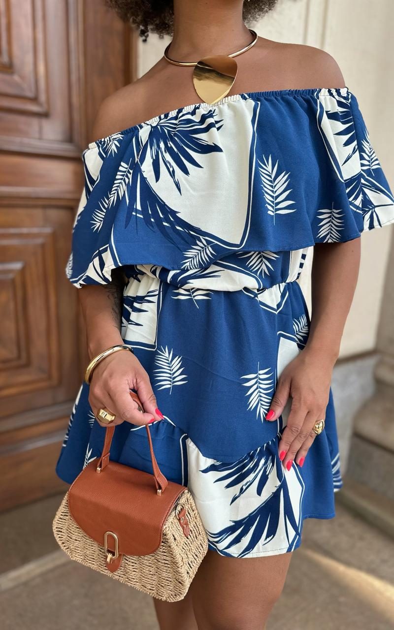 macaquinho estampado terracota