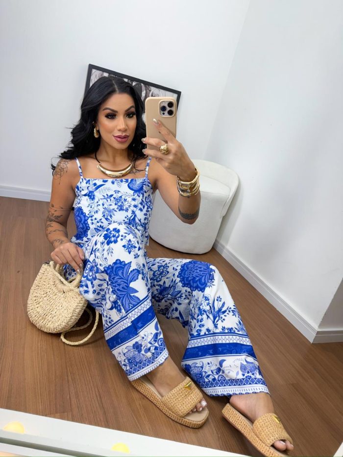 conjunto cropped assimetrico azul conjunto cropped assimetrico azul