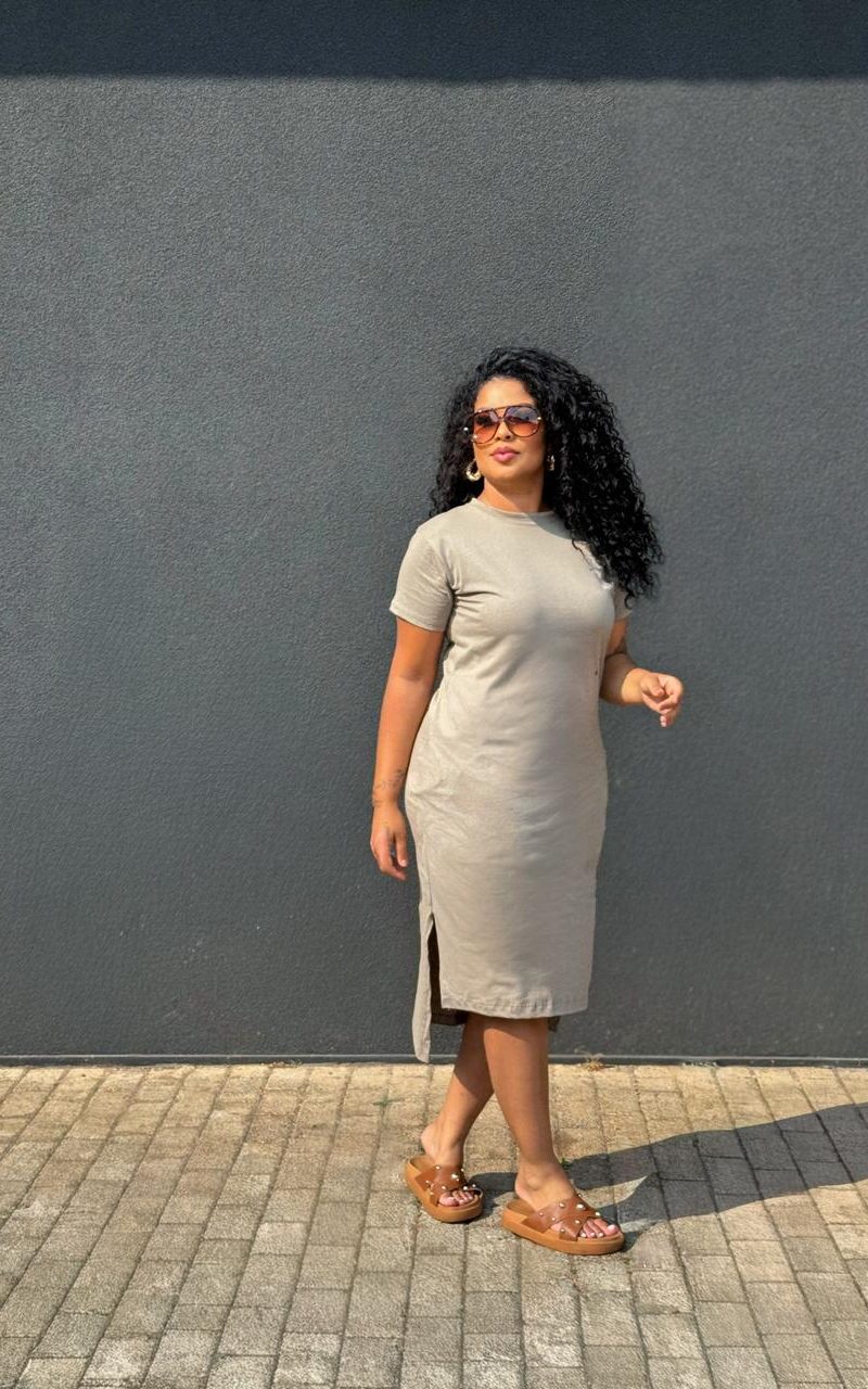 vestido mullet verde