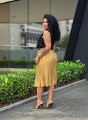 blusa viscolinho decote v rosa 1000e5