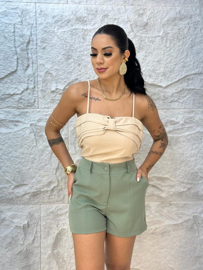 shorts botao encapado verde 1000i3 shorts botao encapado verde 1000i3