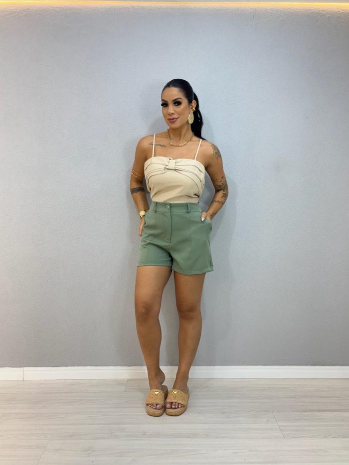 shorts botao encapado verde 1000i3 shorts botao encapado verde 1000i3