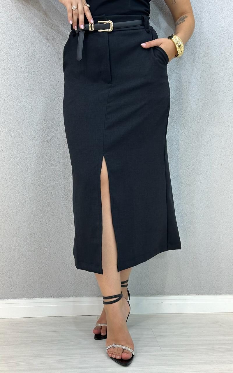 saia longa de linhao caqui 1000f6