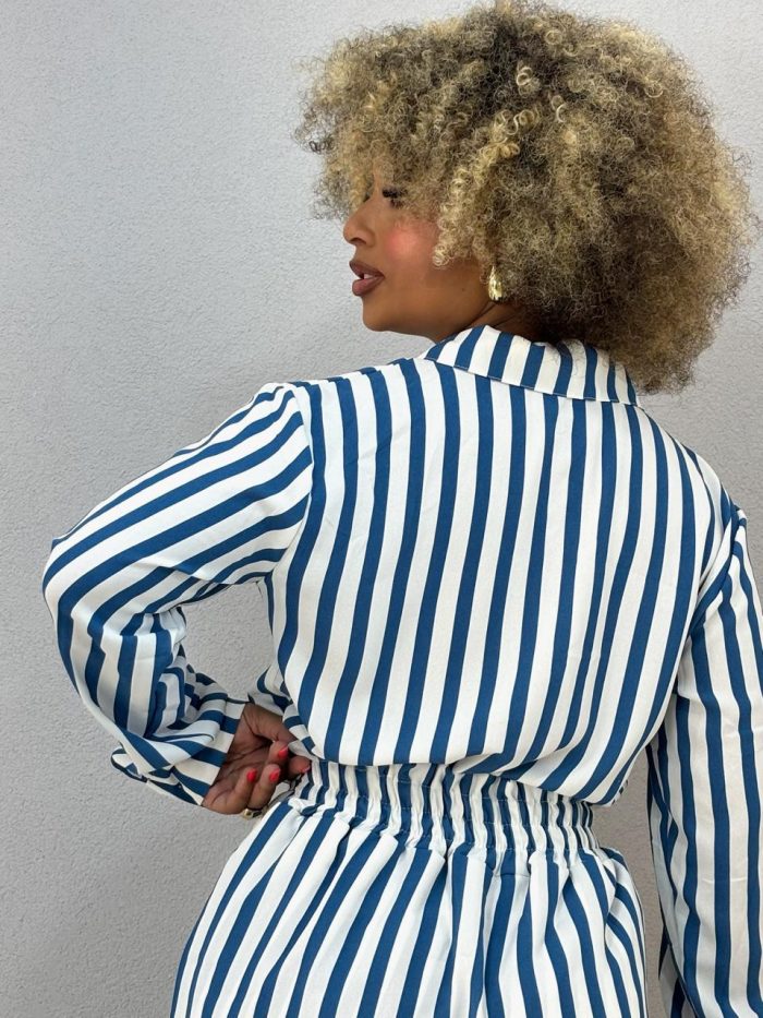 conjunto camisa e shorts saia azul 1000g7 conjunto camisa e shorts saia azul 1000g7