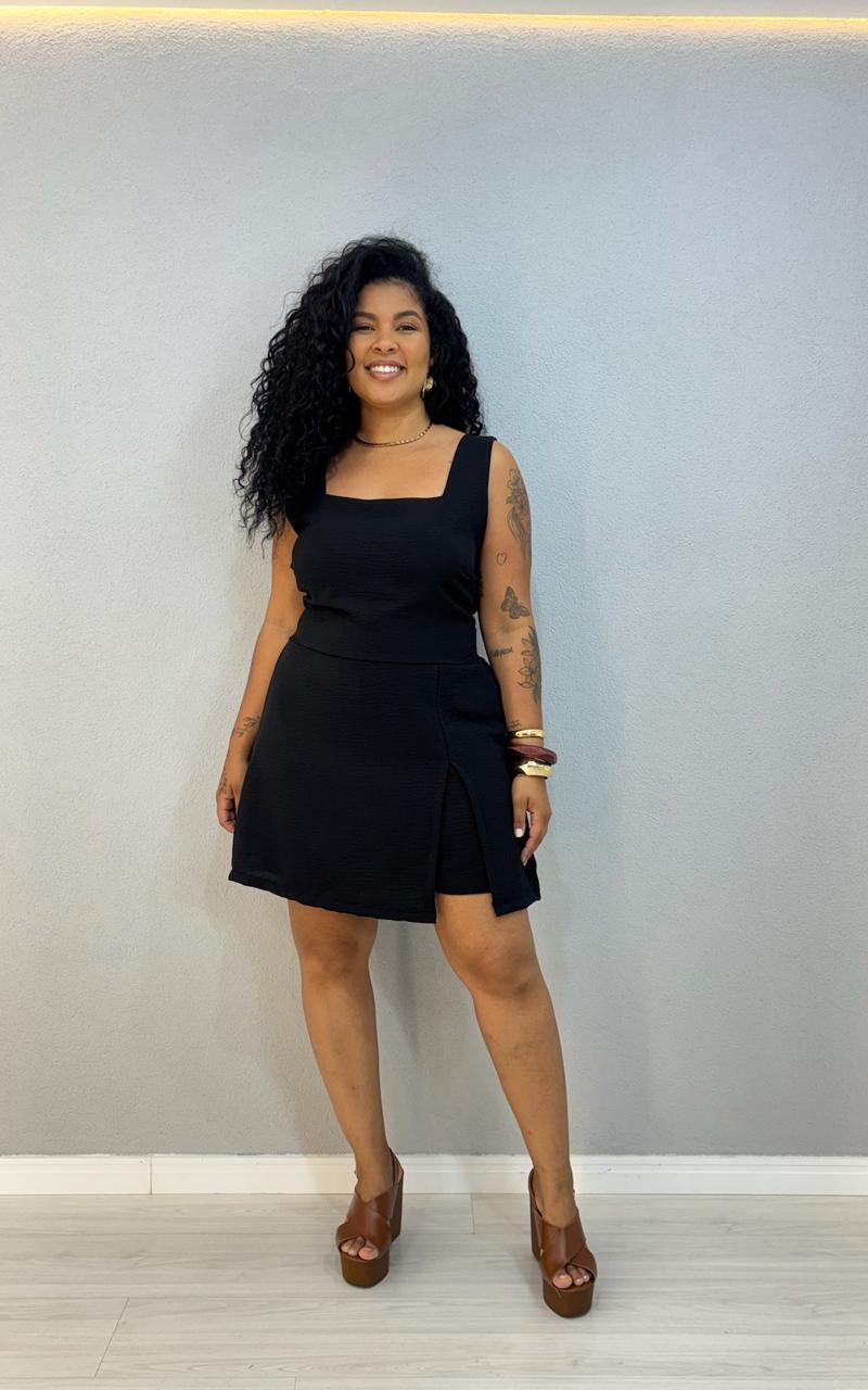 macaquinho decote quadrado com amarracao azul 1000c6