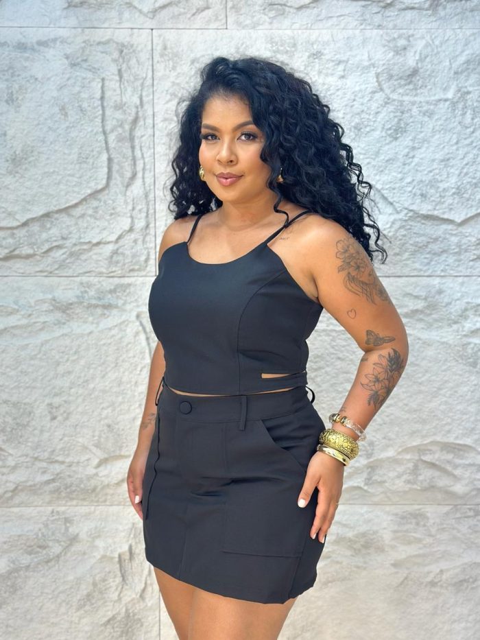 conjunto alfaiataria azul sandi conjunto alfaiataria azul sandi