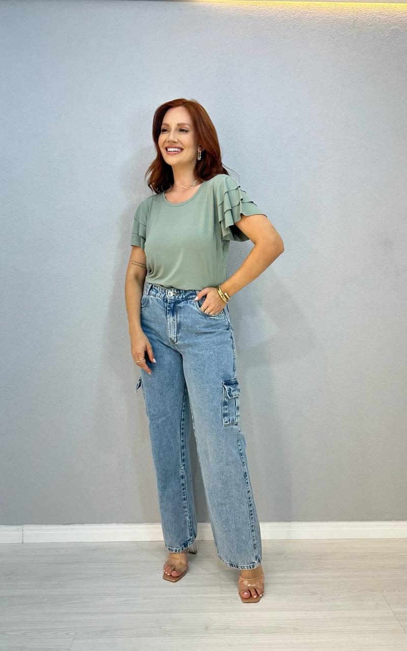 blusa manga com camadas pink 1000g7 blusa manga com camadas pink 1000g7