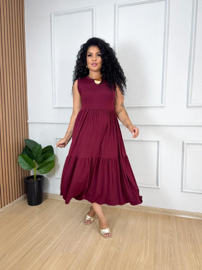 vestido viscolycra ingrid vinho 1000g5