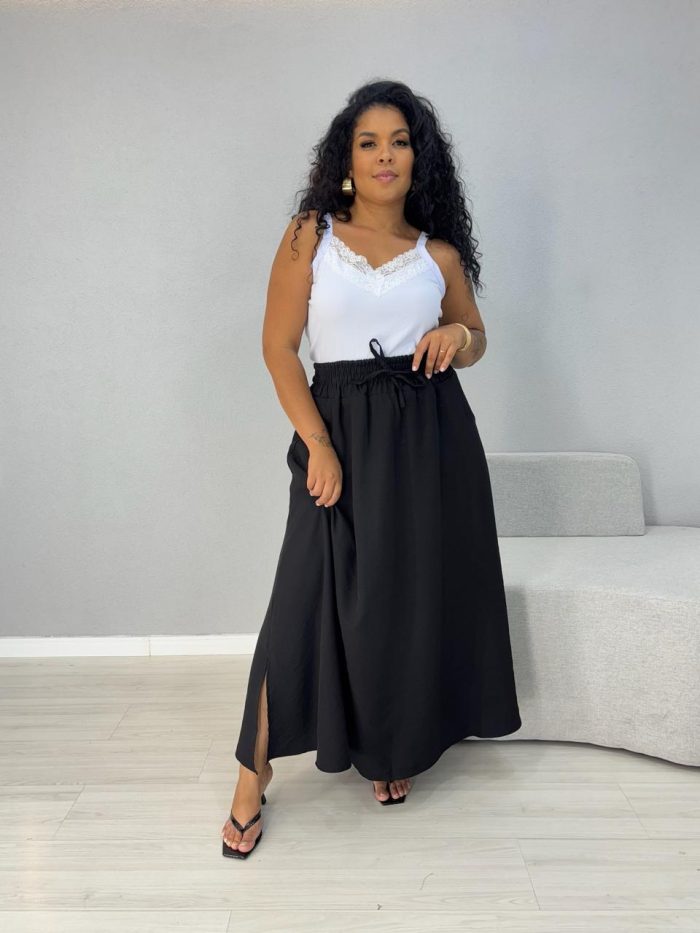 regata canelada com renda cinza 1000m2 regata canelada com renda cinza 1000m2