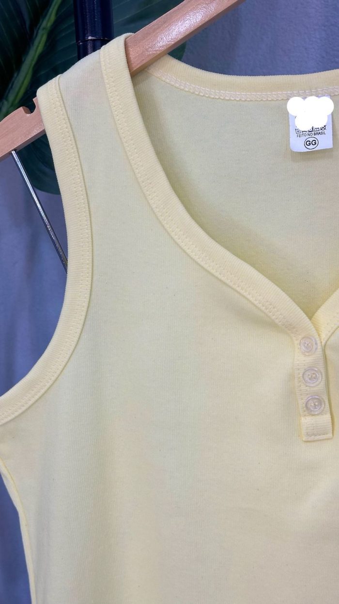 regata canelada bÁsica 3 botÕes amarela 1000m3 regata canelada bÁsica 3 botÕes amarela 1000m3