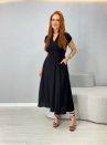 vestido viscolinho laura preto 1000e6