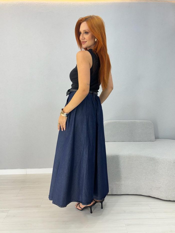 saia jeans longa 1000k6 saia jeans longa 1000k6