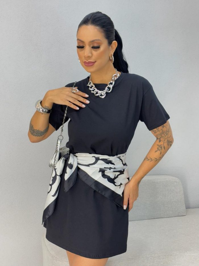 vestido basic chumbo 1000g2 vestido basic chumbo 1000g2