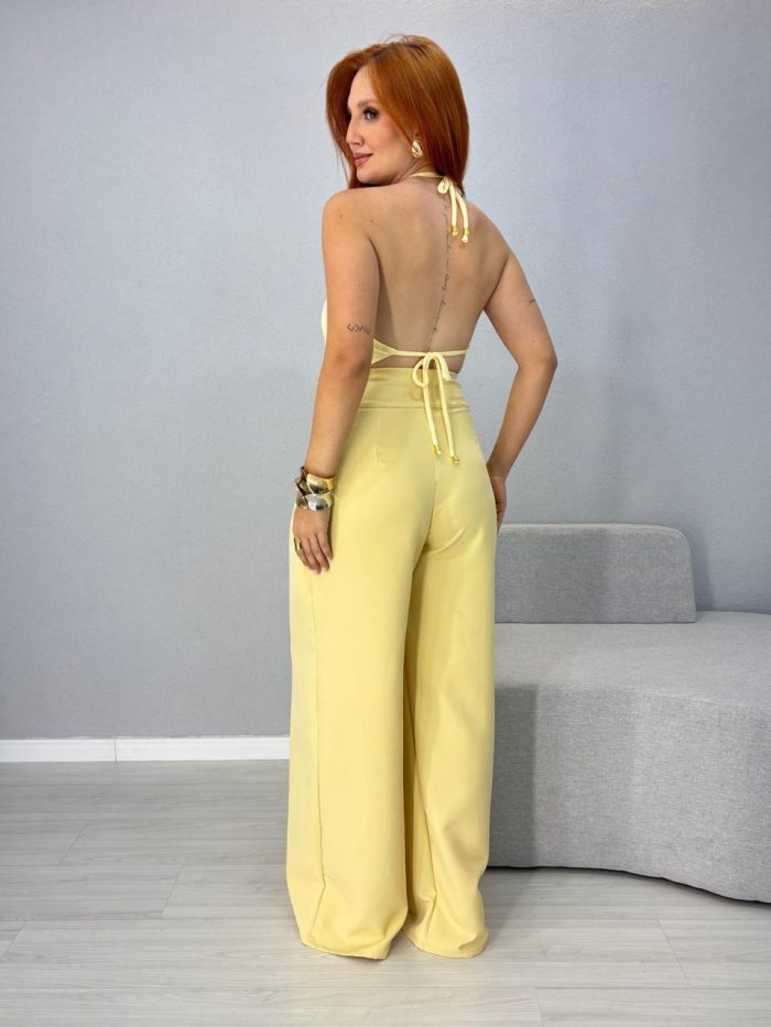 blusa canelada luna amarelo 1000i7 blusa canelada luna amarelo 1000i7