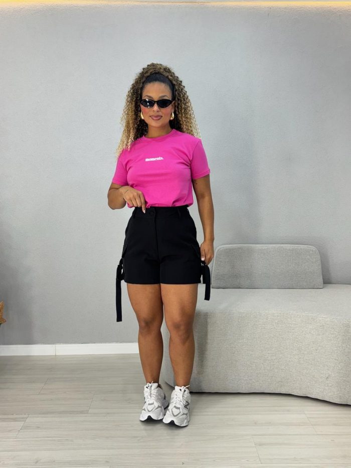 shorts emanuella preto 1000n7 shorts emanuella preto 1000n7