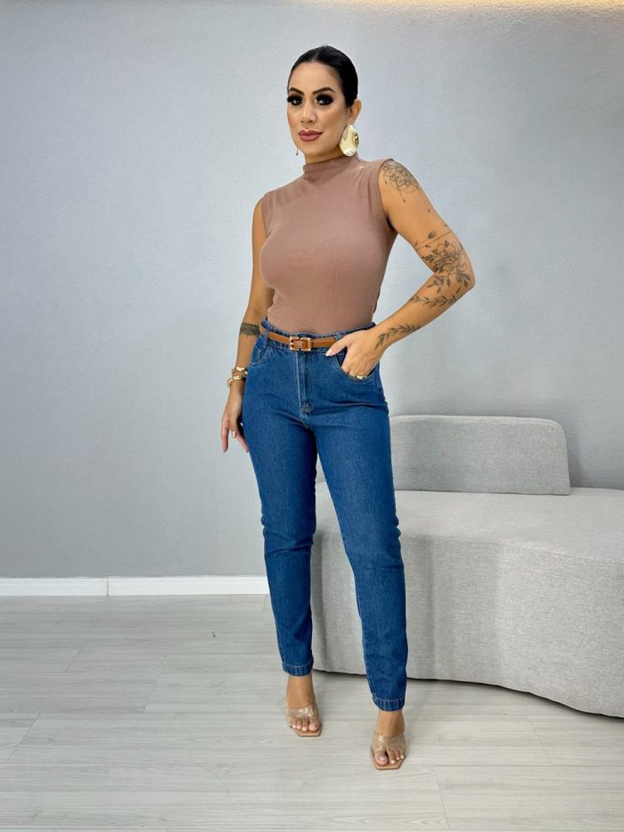 blusa canelada gola alta 1000b3 blusa canelada gola alta 1000b3