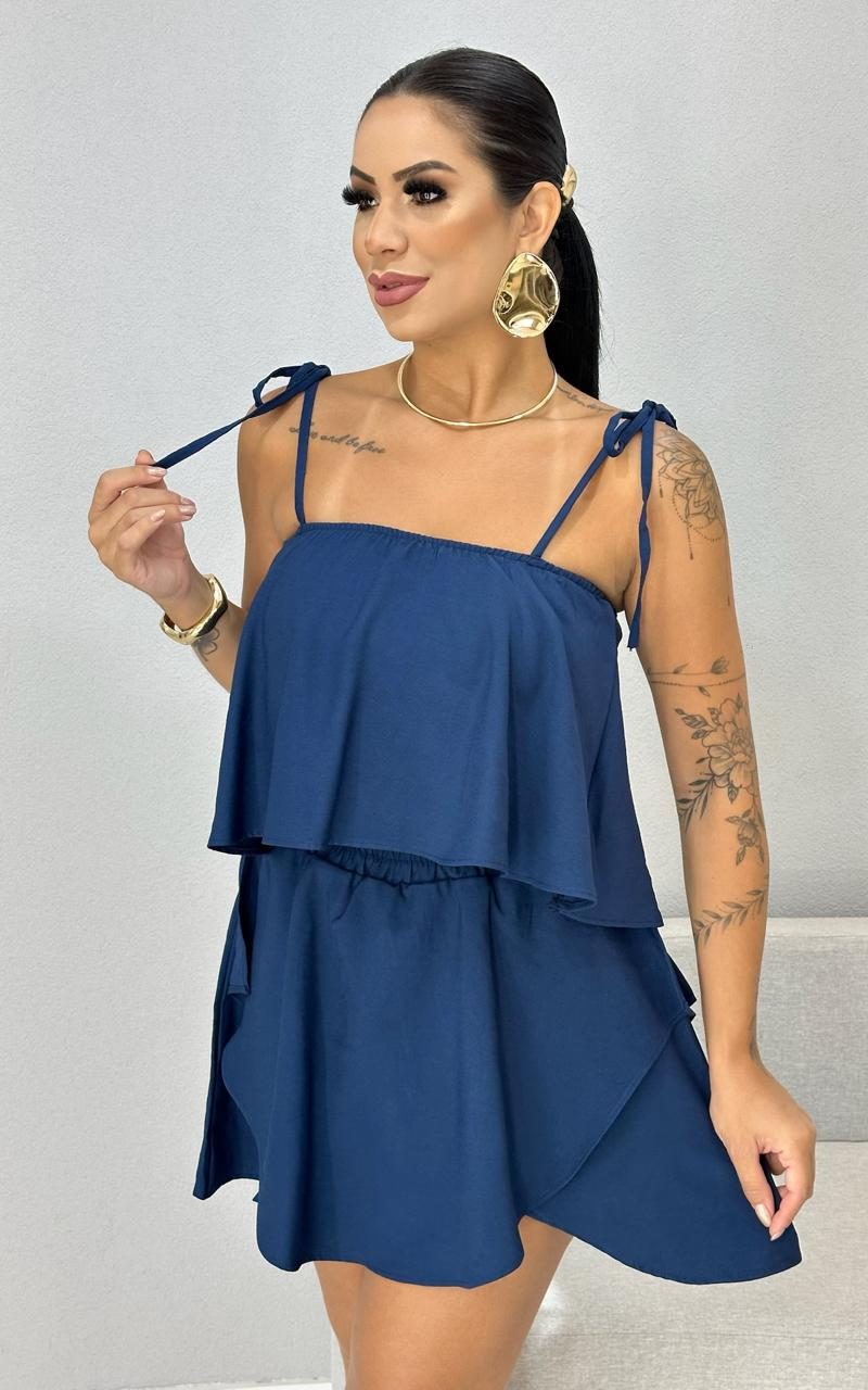 conjunto sensorial cropped e shorts saia 1000m6