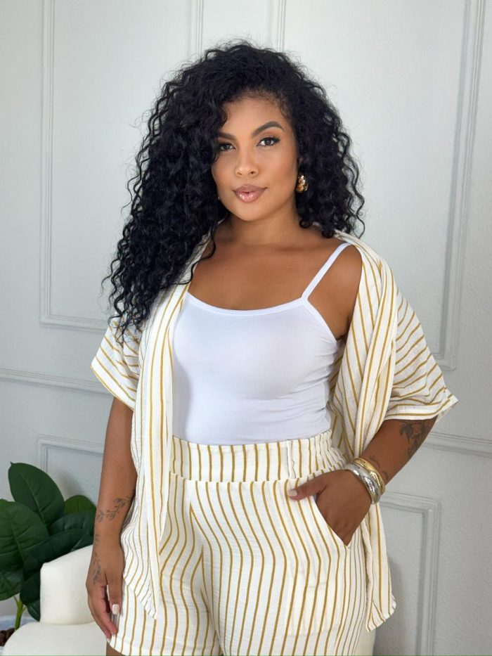 conjunto kimono e shorts duna 1000k6 conjunto kimono e shorts duna 1000k6