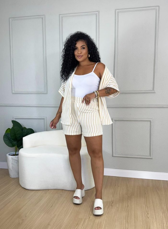 conjunto kimono e shorts duna 1000k6 conjunto kimono e shorts duna 1000k6