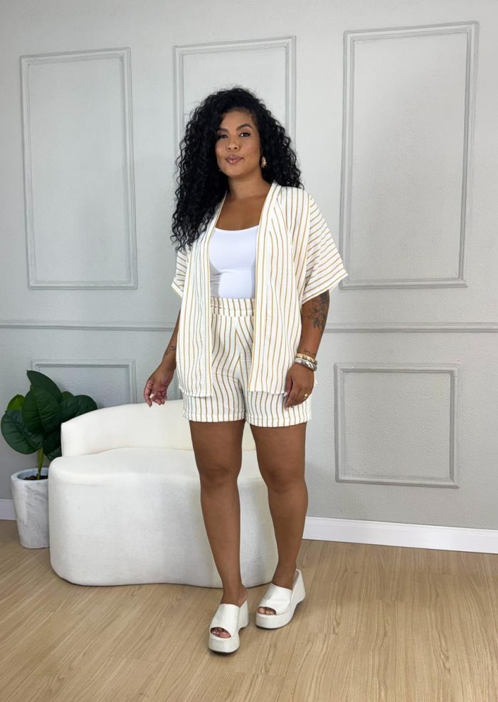 conjunto kimono e shorts duna 1000k6 conjunto kimono e shorts duna 1000k6